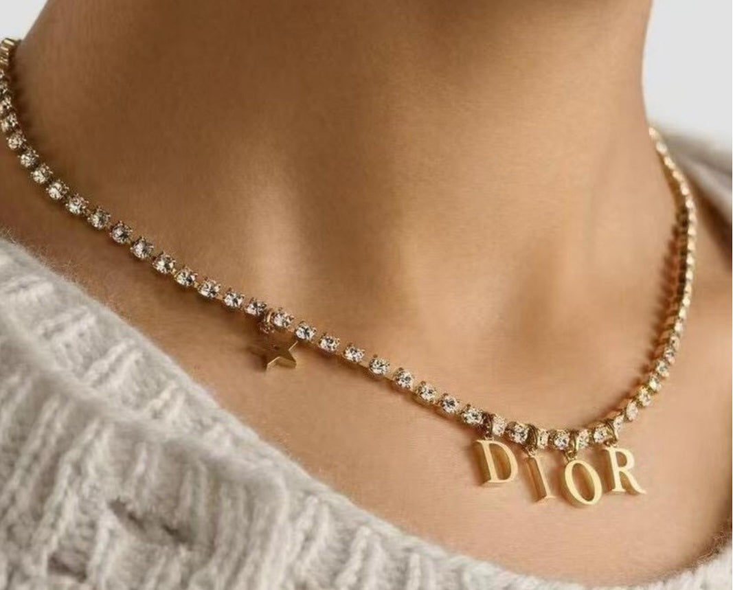 Christian Dior Revolution Tennis Necklace