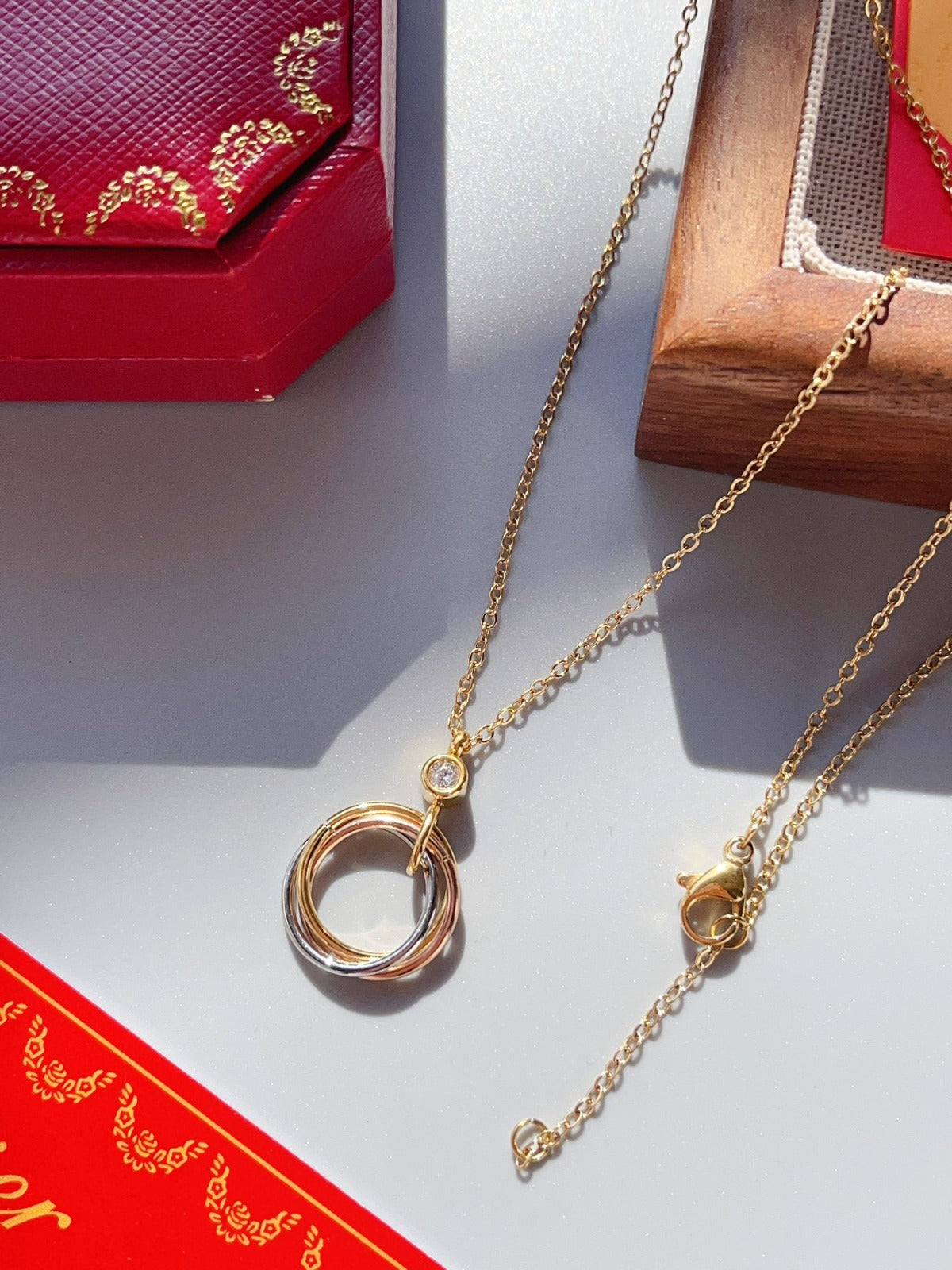 Cartier Trinity Diamond Necklace