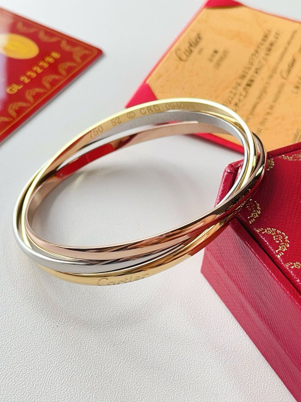 Cartier Trinity Bracelet Classic Model