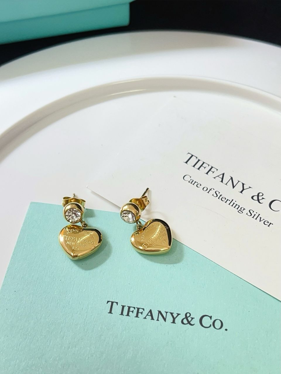 Tiffany & Co. Heart Tag Earrings