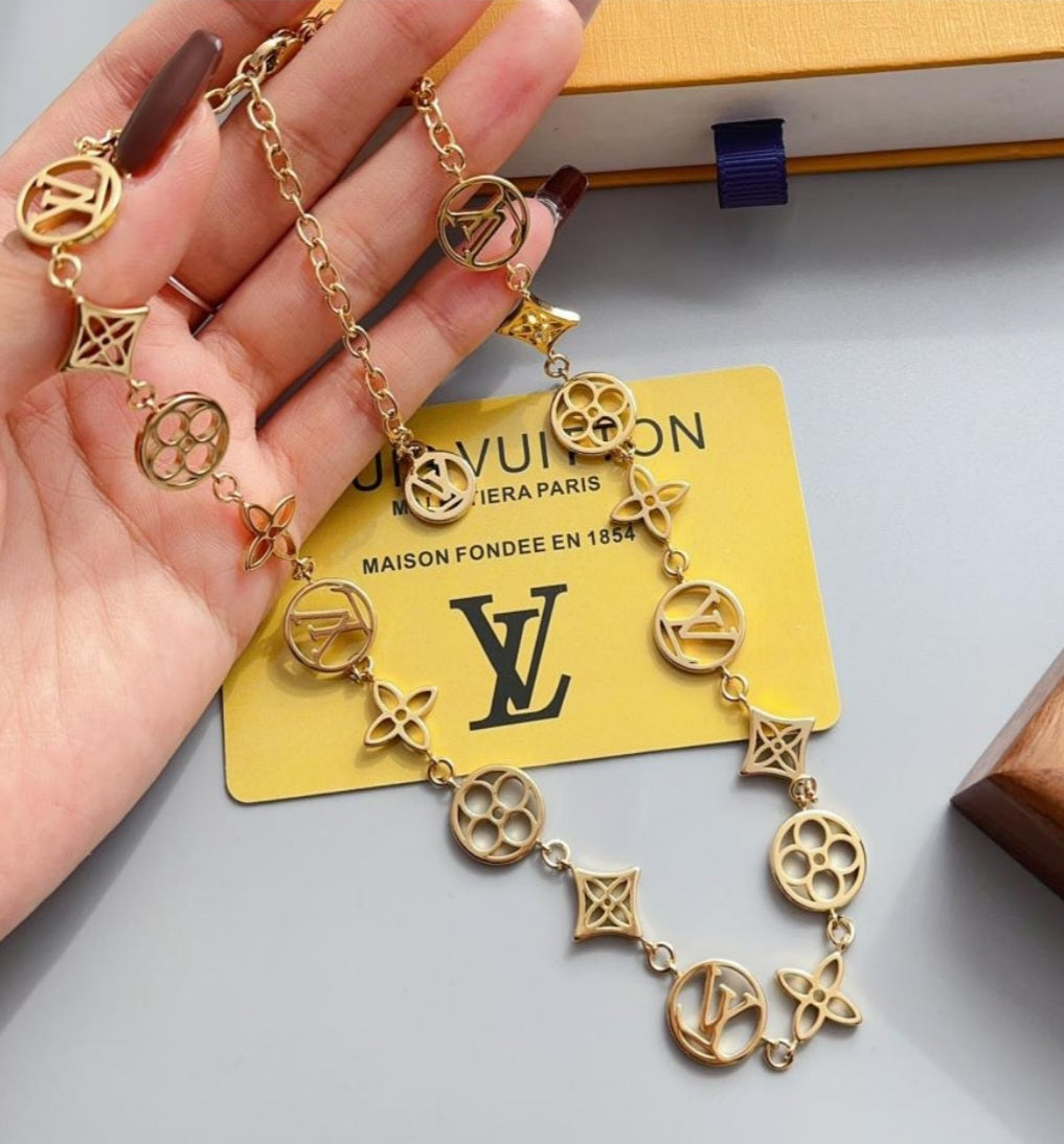 Louis Vuitton Supreme Lace Necklace