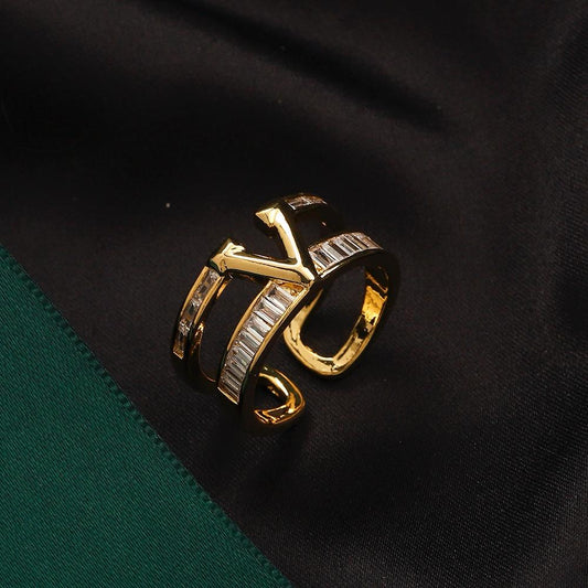 Valentino Garavani V Pave Ring