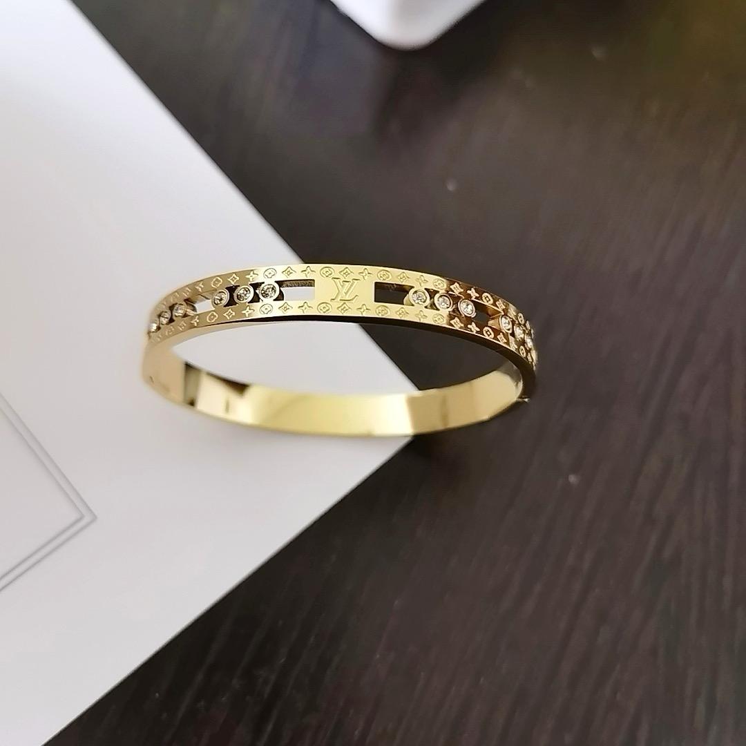 Louis Vuitton Nanogram Strass Bracelet