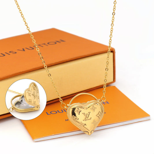 Louis Vuitton Heart-Shaped Locket