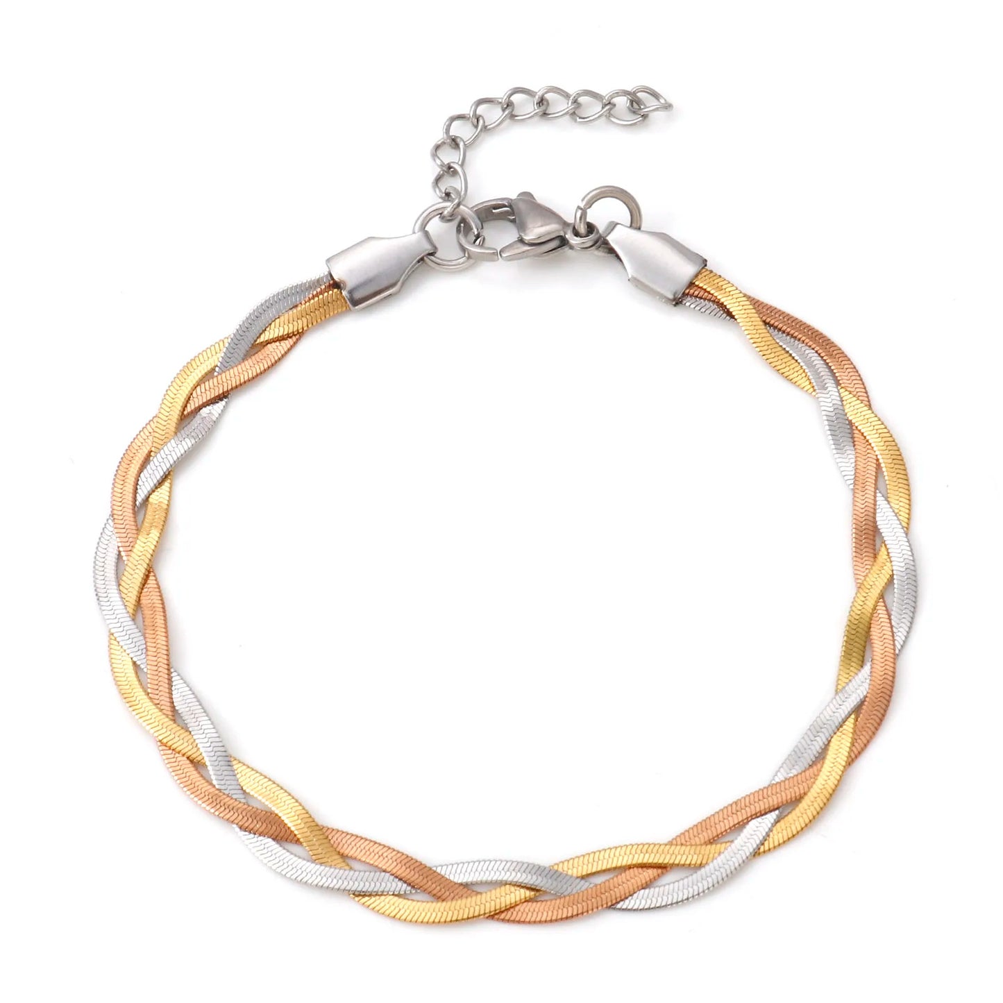 Scandinavian Braid Trinity Bracelet