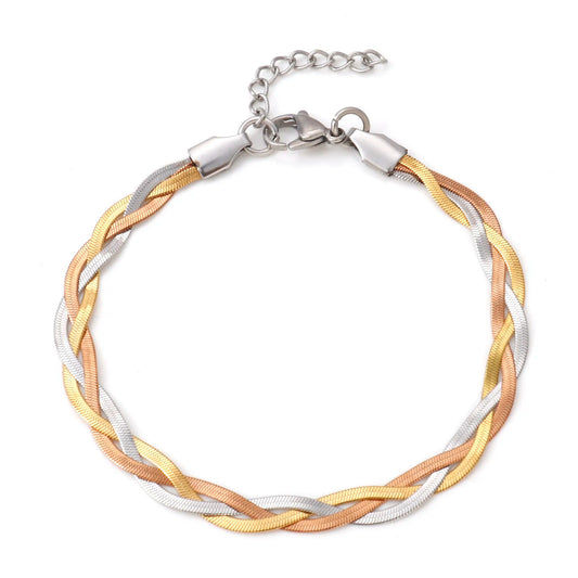 Scandinavian Braid Trinity Bracelet
