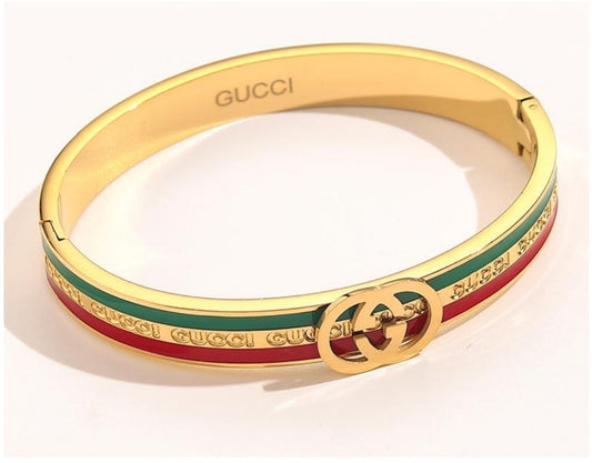 Gucci GG Verte Rouge Bangle