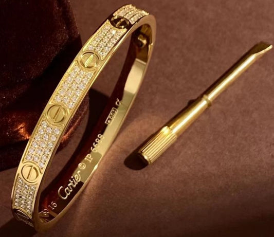 Cartier Love Bracelet Pave Classic Model