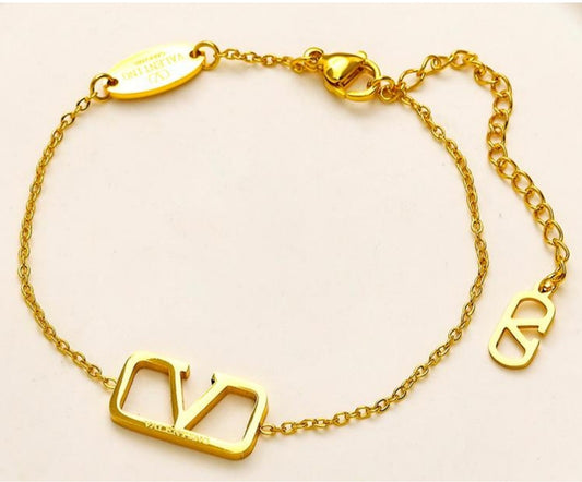 Valentino Garavani VLogo Signature Metal Bracelet